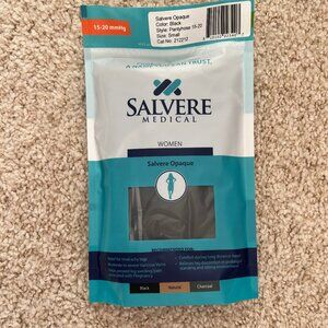 Salvere medical women opaque black pantyhouse size Small